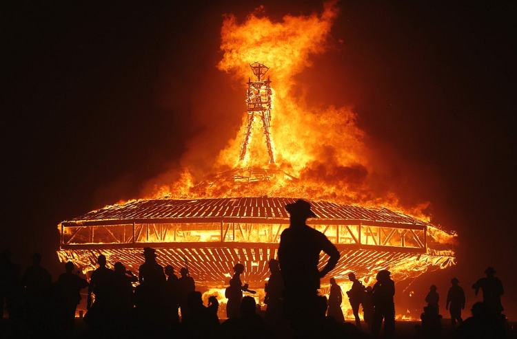 Burning Man festival 2013